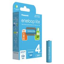 Μπαταρία Επαναφορτιζόμενη Panasonic Eneloop Lite NEW BK-4LCCE/4BE 550 mAh size AAA Ni-MH 1.2V Τεμ. 4 New Package