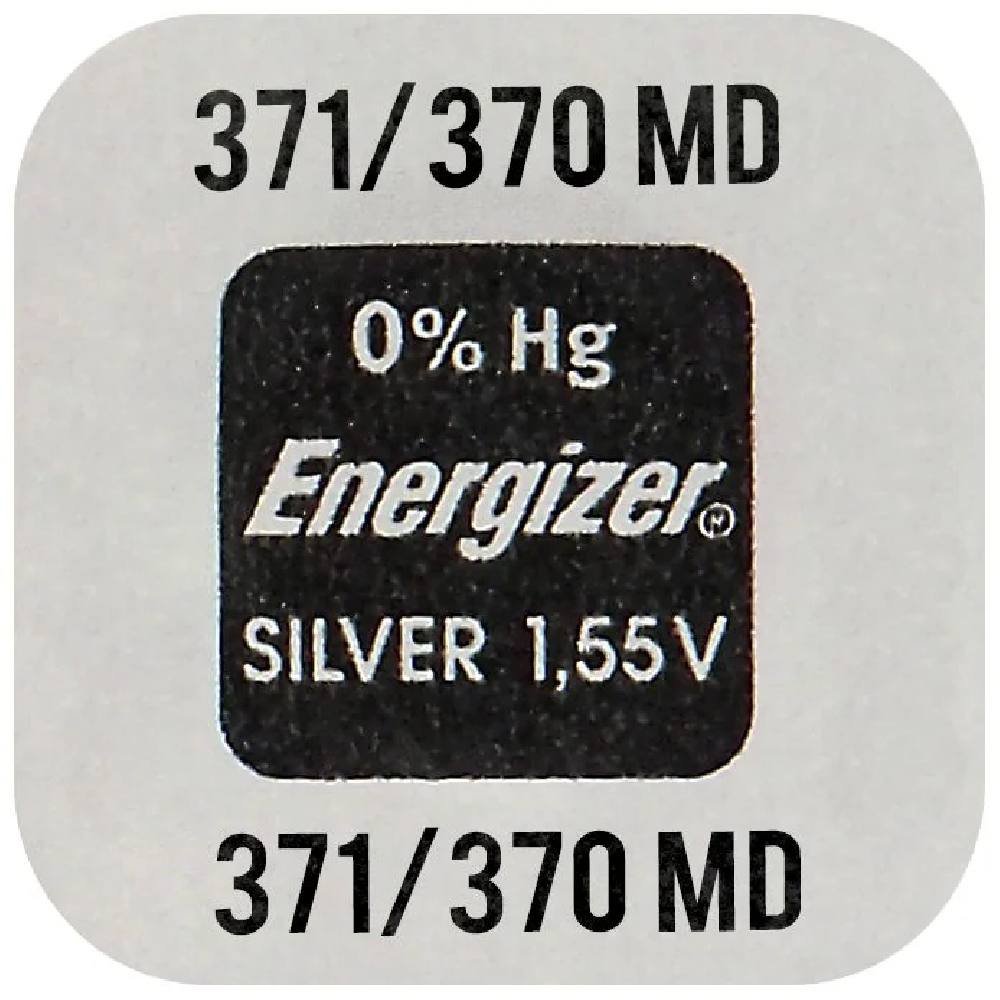 Buttoncell Energizer 371-370 SR920SW SR620W Τεμ. 1