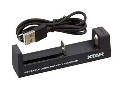 Φορτιστής Μπαταριών Βιομηχανικού Τύπου Xtar MC1 USB, 1 Θέσης με Ένδειξη Φόρτισης για Μπαταρίες από 10440 έως 22650