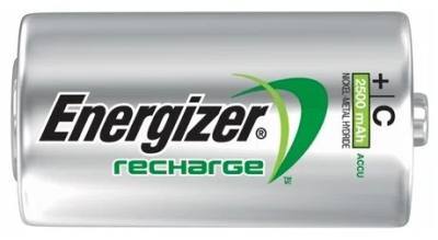 Μπαταρία Επαναφορτιζόμενη Energizer ACCU Recharge Power Plus HR14 2500 mAh Size C 1.2V Τεμ. 2