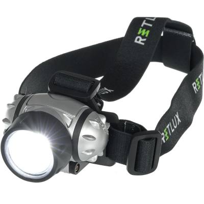 Φακός Κεφαλής Retlux RPL 501 150 Lumens IP 20 Απόσταση Δέσμης: 10m