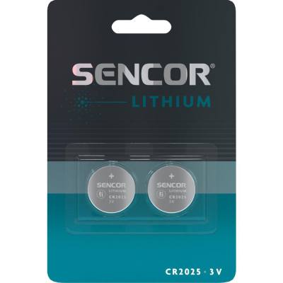 Buttoncell Lithium Sencor SBA CR2025 Τεμ. 2