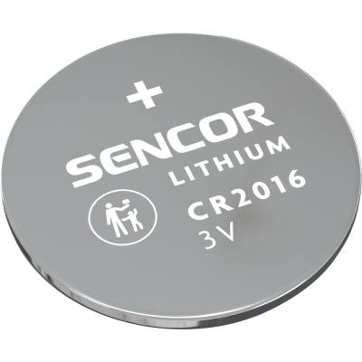 Μπαταρία Λιθίου Sencor SBA CR2016 3V 1τμχ