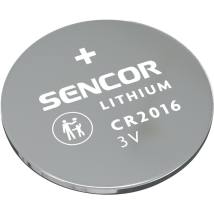 Μπαταρία Λιθίου Sencor SBA CR2016 3V 1τμχ