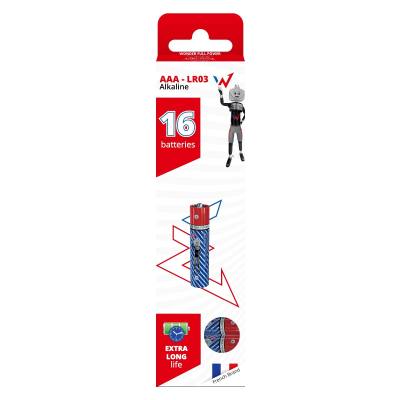 Μπαταρία Αλκαλική Wonder Full Power LR03 size AAA 1.5V Τεμ. 16