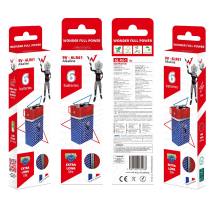 Μπαταρία Αλκαλική Wonder Full Power 6LR61 9V  Τεμ. 6