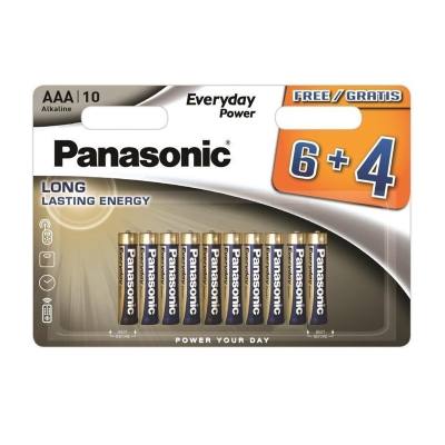 Μπαταρία Panasonic Everyday Power LR03EPS/10BW size AAA Τεμ. 6+4