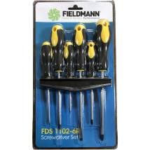 Σετ Κατσαβίδια Fieldmann FDS 1102-6R με Βάση Τοποθέτησης 6 Τεμ.