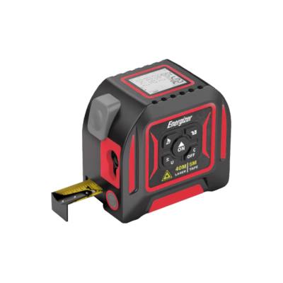 Laser Μετροταινία Energizer 3MT40 5m και Μετρητής Laser 40m με Επαναφορτιζόμενη Μπαταρία 50mAh και 3 Μονάδες Μέτρησης