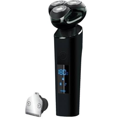Επαναφορτιζόμενη Ξυριστική Μηχανή με Οθόνη Led Direct Drive IPX5 Sencor SMS 7000BK Μαύρη