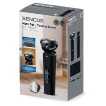 Επαναφορτιζόμενη Ξυριστική Μηχανή με Οθόνη Led Direct Drive IPX5 Sencor SMS 7000BK Μαύρη