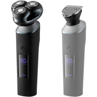 Επαναφορτιζόμενη Ξυριστική Μηχανή με Οθόνη Led Direct Drive IPX5 Sencor SMS 7000BK Μαύρη