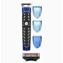 Styler 4 σε 1 Gillette για Τριμμάρισμα, Ξύρισμα, Styling και Σώμα με 3 Κεφαλές + Κεφαλή για Ξύρισμα Αδιάβροχο