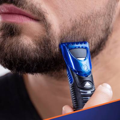 Styler 4 σε 1 Gillette για Τριμμάρισμα, Ξύρισμα, Styling και Σώμα με 3 Κεφαλές + Κεφαλή για Ξύρισμα Αδιάβροχο
