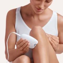 Μηχανή Αποτρίχωσης για το Σώμα BRAUN SE1-000 Silk Epil 1 με Σύστημα 20 Τσιμπίδων και Άκρες SoftLift Tips