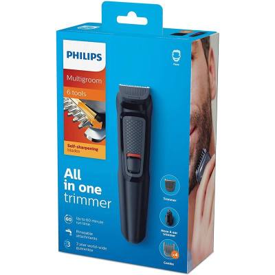 Επαναφορτιζόμενη Ξυριστική Μηχανή Philips Multigroom Series 3000 MG3710/15