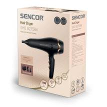 Σεσουάρ Μαλλιών Sencor SHD 8275BK 2400W KeratinCare+ με 3 Επιλογές Θερμοκρασίας και 2 Ταχύτητας Αέρα