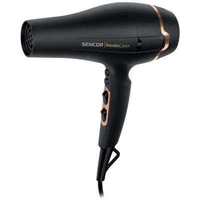 Σεσουάρ Μαλλιών Sencor SHD 8275BK 2400W KeratinCare+ με 3 Επιλογές Θερμοκρασίας και 2 Ταχύτητας Αέρα
