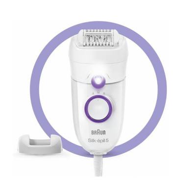 Μηχανή Αποτρίχωσης Braun Silk-Epil SE5-505P Κατάλληλη για Πόδια και για Σώμα