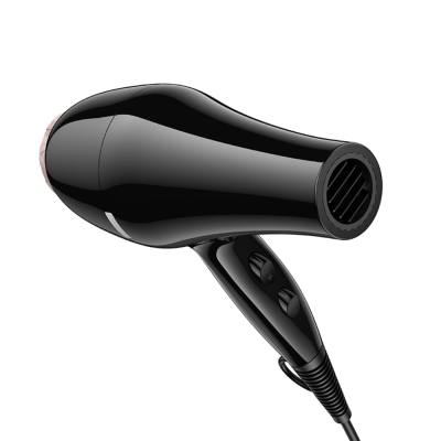 Σεσουάρ Μαλλιών Ταξιδίου Hoco HP17 1650W με 2 Επίπεδα Ισχύος και 3 Επίπεδα Θερμοκρασίας 19000 Rpm Μαύρο