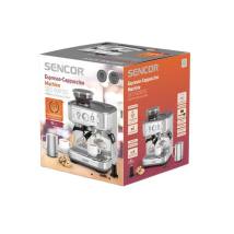 Μηχανή Espresso Thermoblock 15Bar Sencor SES 6010SS Ασημί