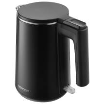 Βραστήρας Sencor SWK 0156BK 1 lt 1500 W με Αφαιρούμενο και Πλενόμενο Φίλτρο Κατά των Αλάτων Μαύρο