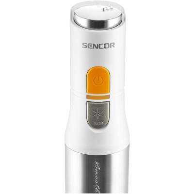 Ραβδομπλέντερ 4 σε1 με Ανοξείδωτη Ράβδο 1200W Sencor SHB 6301WH Λευκό/Ασημί