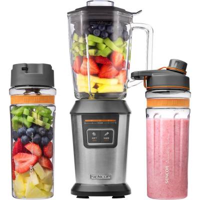 Μπλέντερ Set Smoothie Maker 600/900ml 800W Sencor SBL 7550SS Ασημί