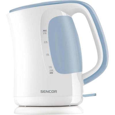 Βραστήρας με Διπλή Ένδειξη Στάθμης 2,5lt 2200W Sencor SWK 2510WH Λευκό