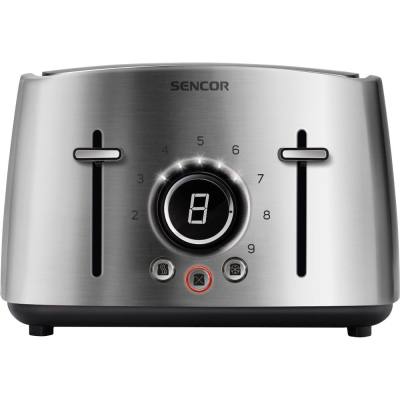 Φρυγανιέρα Sencor STS 5070SS 4 Θέσεων 1600W Stainless Steel Ασημί
