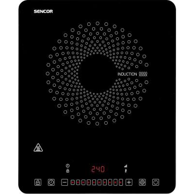 Φορητή Επαγωγική Εστία Μονή 2000W Ulrtaflat Sencor SCP 3701BK Μαύρη