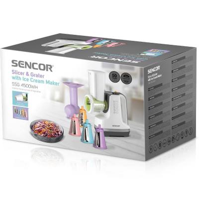 Ηλεκτρικός Πολυκόπτης Πολλαπλών Λειτουργιών 150W Sencor SSG 4500WH Λευκό