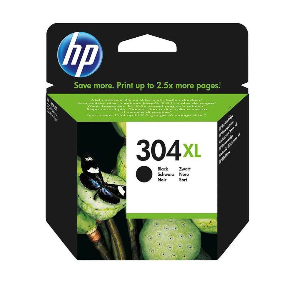 HP Μελάνι Inkjet No.304XL Black (N9K08AE)