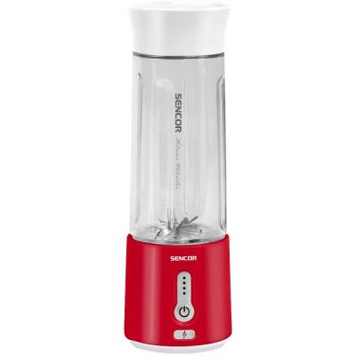 Επαναφορτιζόμενο Μπλέντερ Smoothie Maker 500ml 150W USB-C Sencor SBL 134RD Κόκκινο