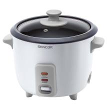 Ατμομάγειρας Ρυζιού Rice Cooker 600ml Sencor SRM 0600WH Λευκό