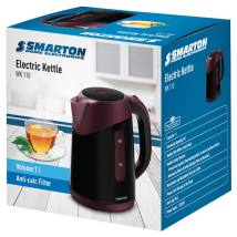 Βραστήρας 1lt 1200W Smarton WK 110 Μαύρο