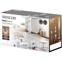 Ραβδομπλέντερ 5 σε1 με Ανοξείδωτη Ράβδο 1200W Sencor SHB 6441WH Λευκό