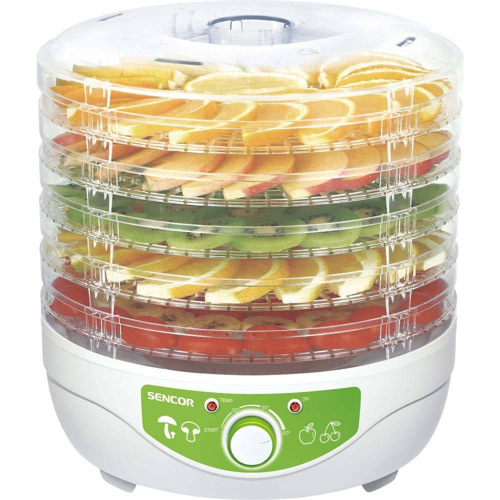 Αποξηραντής Τροφίμων Sencor SFD 790WH 5 Επιπέδων 250W Λευκός