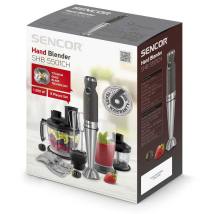 Ραβδομπλέντερ 9 σε1 με Ανοξείδωτη Ράβδο Sencor 1200W SHB 5501CH-EUE3 Γκρι