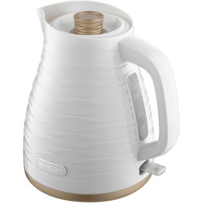 Βραστήρας με 3D Pattern Design 1,7lt 2200W Sencor SWK 7500WH Λευκό