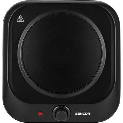 Φορητή Κεραμική Εστία Μονή 1200W 19cm Sencor SCP 1763BK Μαύρη