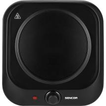 Φορητή Κεραμική Εστία Μονή 1200W 19cm Sencor SCP 1763BK Μαύρη