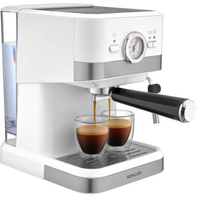 Μηχανή Espresso 20Bar 1.5lt Sencor SES 1720WH Λευκή