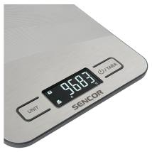 Ζυγαριά Κουζίνας 10KG με Bluetooth και Εφαρμογή Κινητού Sencor SKS 8080 Ασημί