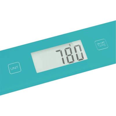 Ζυγαριά Κουζίνας 5kg UltraSlim Glass Sencor SKS 5037TQ Τιρκουάζ