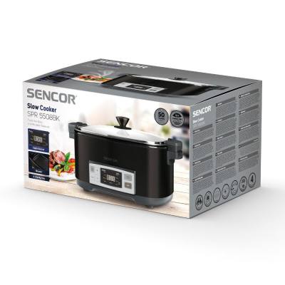 Ηλεκτρική Γάστρα με Χωρητικότητα 6lt 1350W Sencor SPR 5508BK Μαύρη