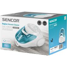 Ηλεκτρική Σκούπα Sencor SVC 1015TQ 3AAA 800W Χωρίς Σακούλα White/Blue