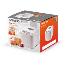 Αρτοπαρασκευαστής με Οθόνη LCD 550W Sencor SBR 1040WH Λευκός