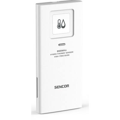 Μετεωρολογικός Σταθμός -  Ρολόϊ - Ξυπνητήρι Sencor SWS 8600 με Ασύρματο Αισθητήρα και LCD Οθόνη