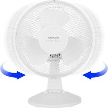 Επιτραπέζιος Ανεμιστήρας Διάμετρου 23cm Sencor SFE 2310WH Λευκό
